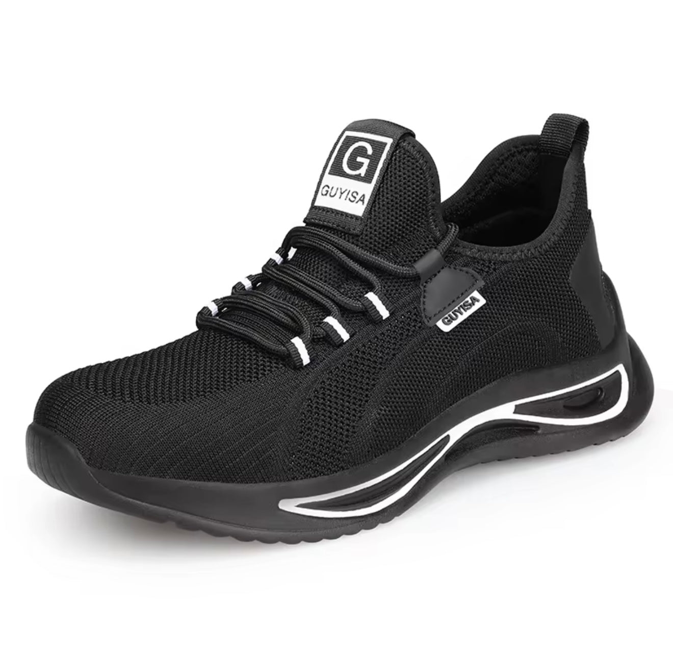 Zapatilla de Seguridad Guyisa® Modelo 1052 Unisex Puntera de Acero Suela de Kevlar Anti Calvos