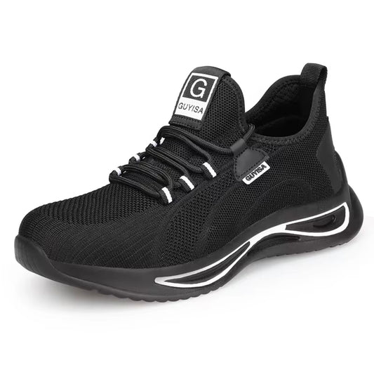 Zapatilla de Seguridad Guyisa Modelo 1052 Unisex Puntera de Acero Suela de Kevlar Anti Calvos