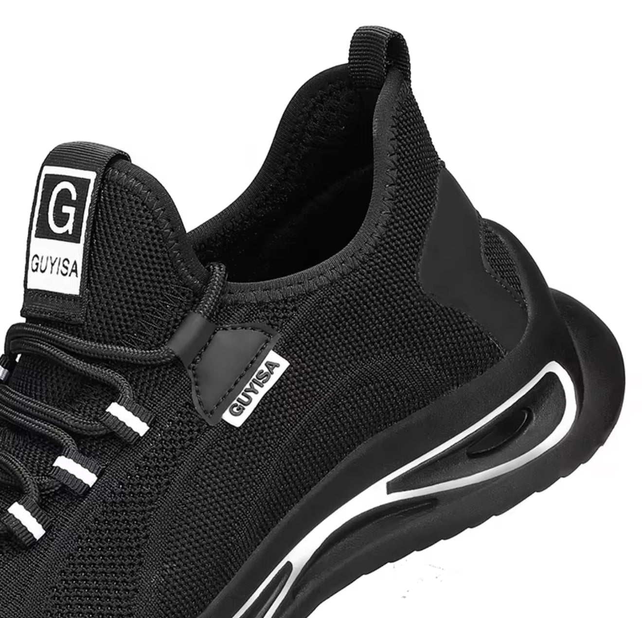 Zapatilla de Seguridad Guyisa® Modelo 1052 Unisex Puntera de Acero Suela de Kevlar Anti Calvos