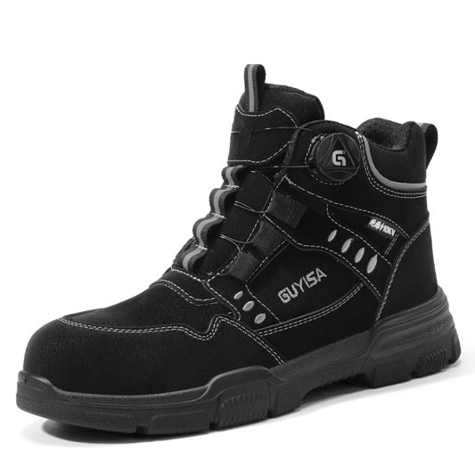 Zapato de Seguridad Guyisa® Puntera de Acero Suela de Kevlar Anti Clavos Dieléctrico.