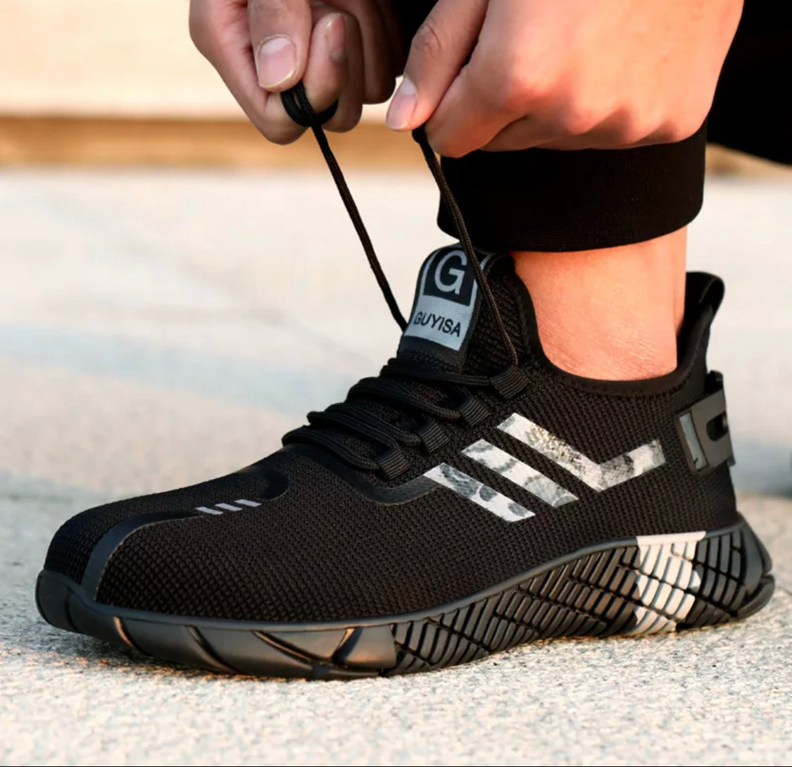 Zapatilla de Seguridad Guyisa 2002 Puntera de Acero Suela de Kevlar Anti Clavos
